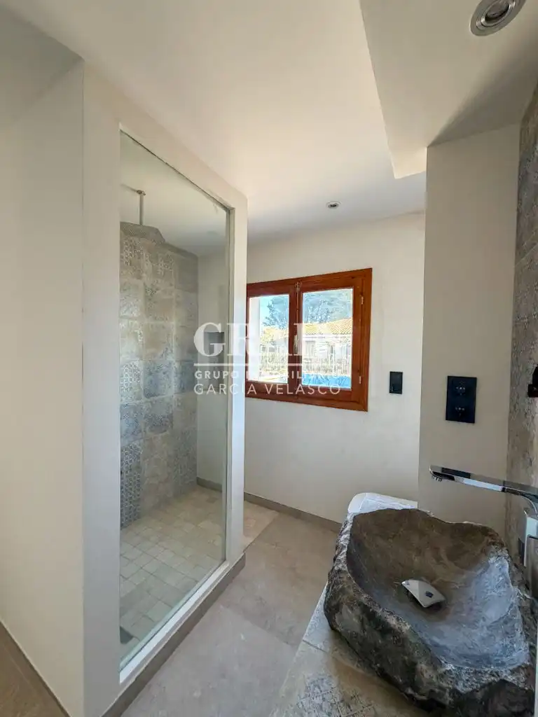 Bathroom of Houses for rent in Albacete  with Heating, Private garden and Swimming Pool