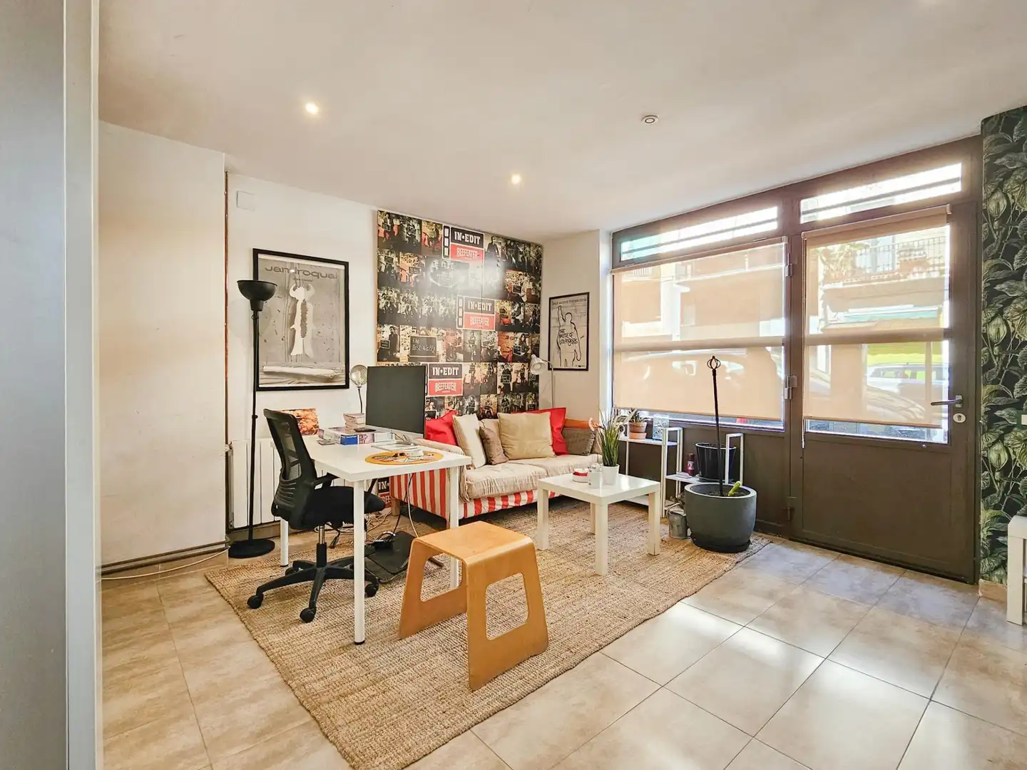 Sala de estar de Planta baja en venta en Barcelona con Calefacción