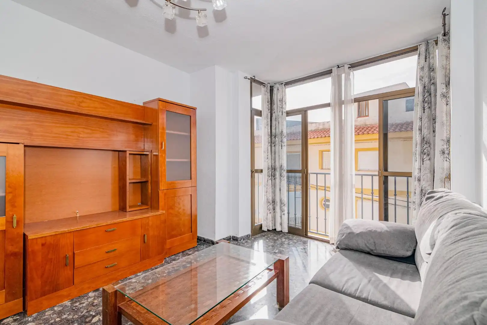 Sala de estar de Piso en venta en Loja con Amueblado y Balcón
