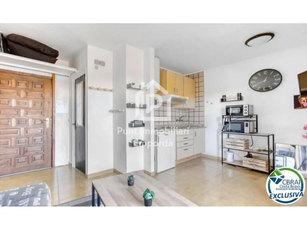 Cocina de Estudio en venta en Empuriabrava con Aire acondicionado, Terraza y Amueblado