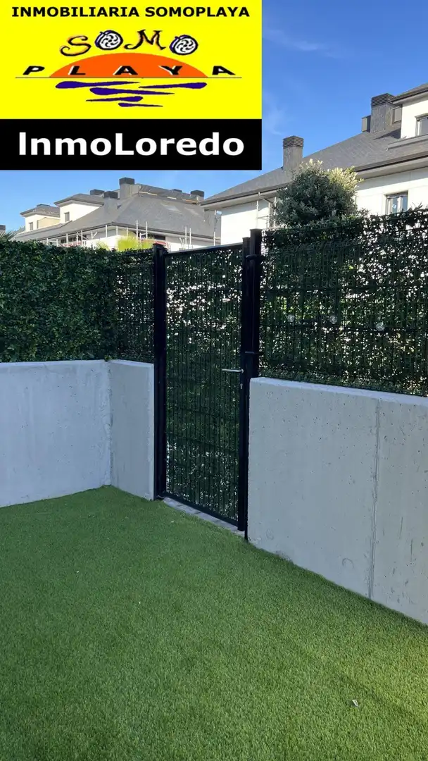 Garten von Wohnung zum Verkauf in Ribamontán al Mar mit Heizung, Privatgarten und Abstellraum