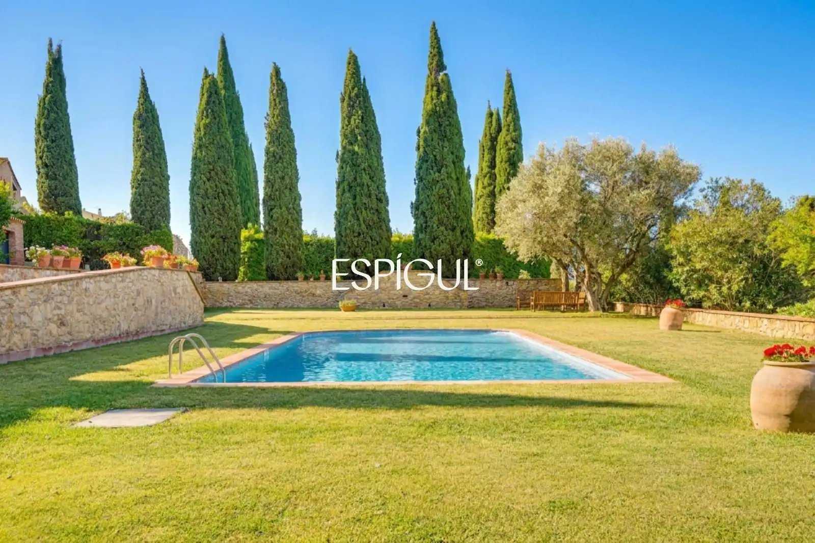 Swimming pool of Detached homes for sale in Albons  with Air Conditioner, Heating and Private garden