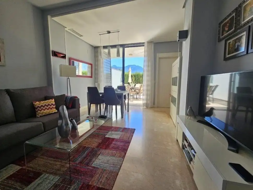 Sala de estar de Apartamento en venta en Dénia con Aire acondicionado, Terraza y Trastero