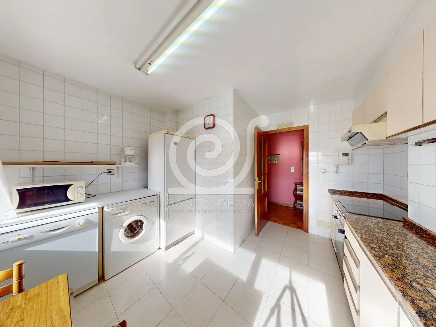 Kitchen of Flat for sale in A Coruña Capital   with Heating, Storage room and Furnished
