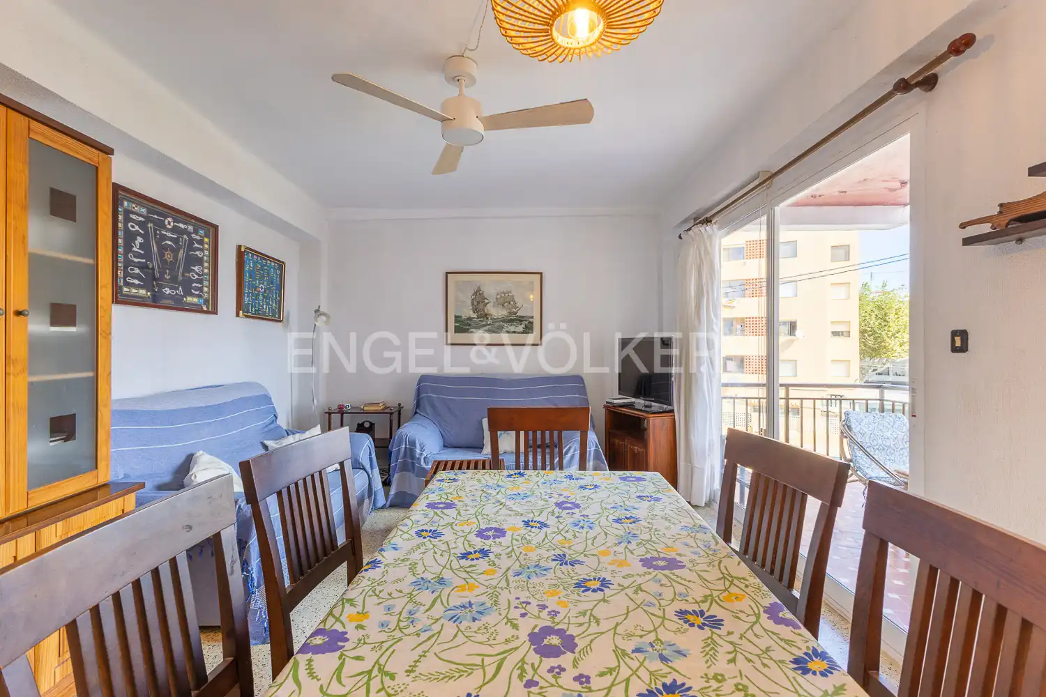 Dining room of Flat for sale in Jávea / Xàbia  with Air Conditioner, Heating and Terrace