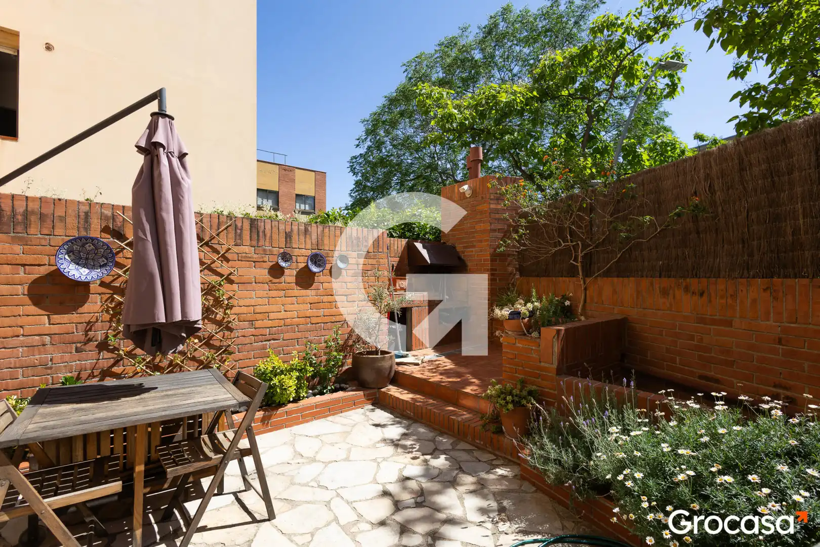 Terraza de Dúplex en venta en Barcelona con Aire acondicionado, Calefacción y Jardín privado