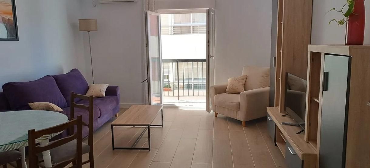 Living room of Flat to rent in Cáceres Capital  with Terrace and Balcony