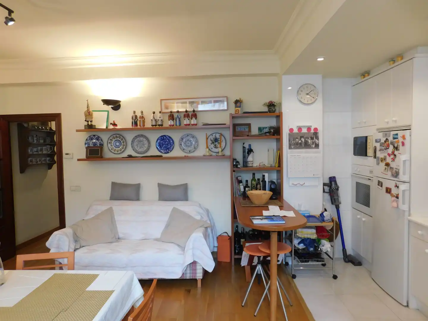 Kitchen of Flat for sale in  Pamplona / Iruña  with Heating, Furnished and Oven
