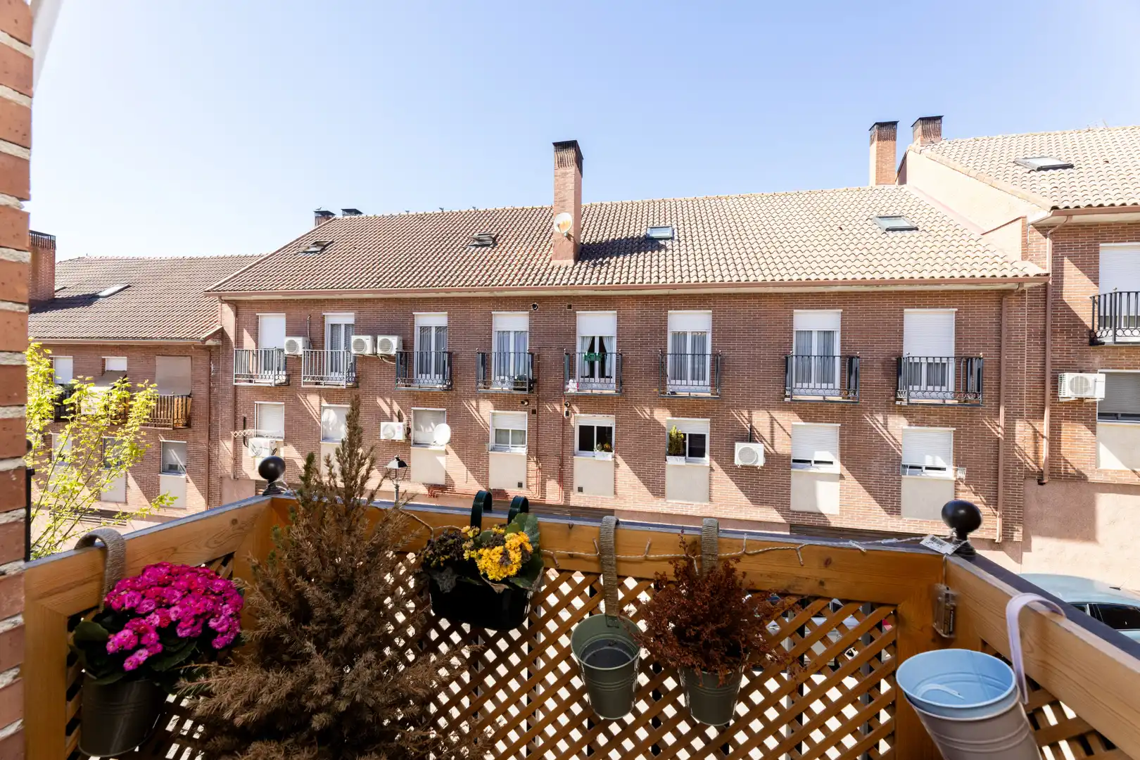 Terraza de Piso en venta en Ajalvir con Aire acondicionado, Calefacción y Jardín privado