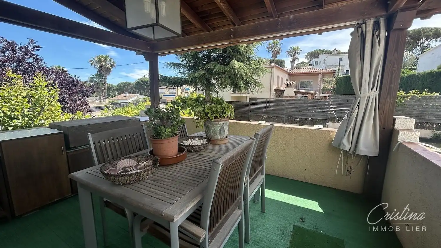 Terrassa de Casa o xalet en venda en Santa Cristina d'Aro amb Calefacció