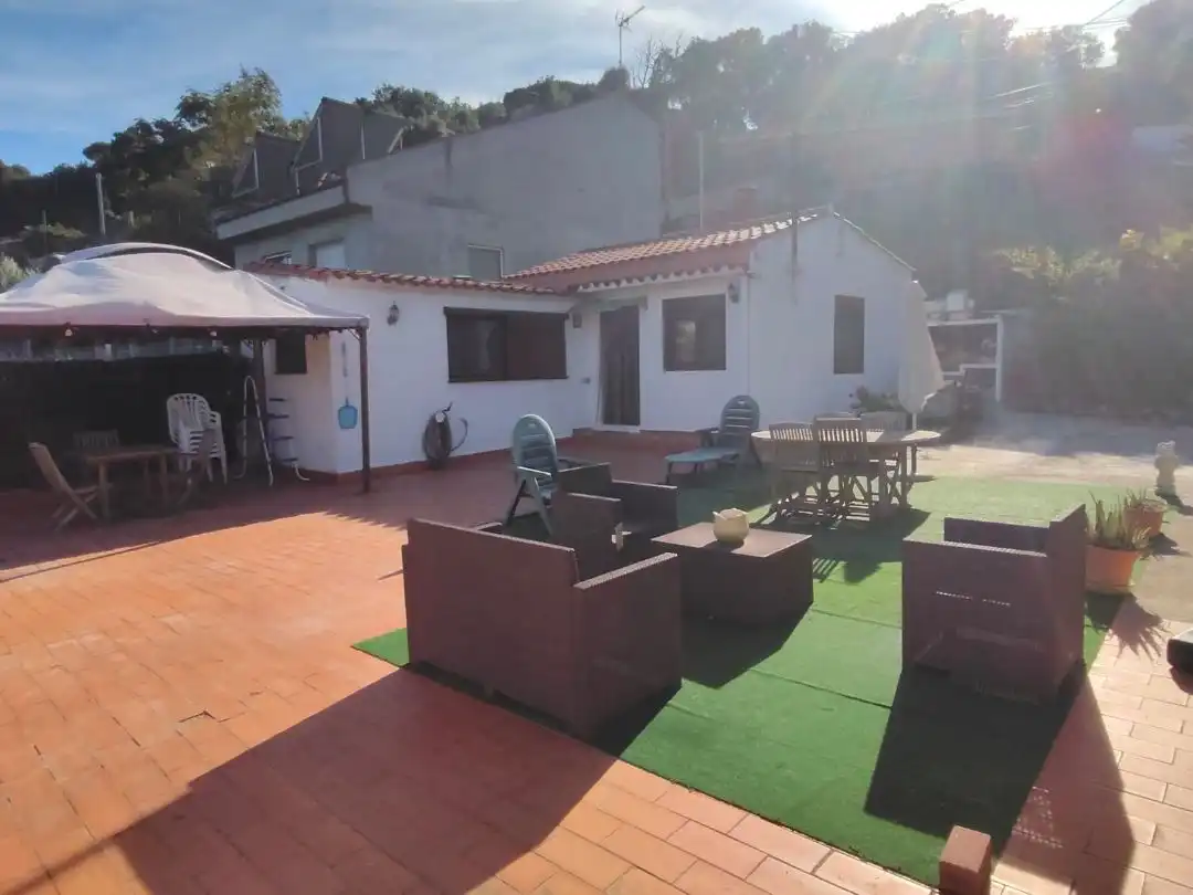 Terraza de Casa o chalet en venta en Sant Fost de Campsentelles con Aire acondicionado y Terraza