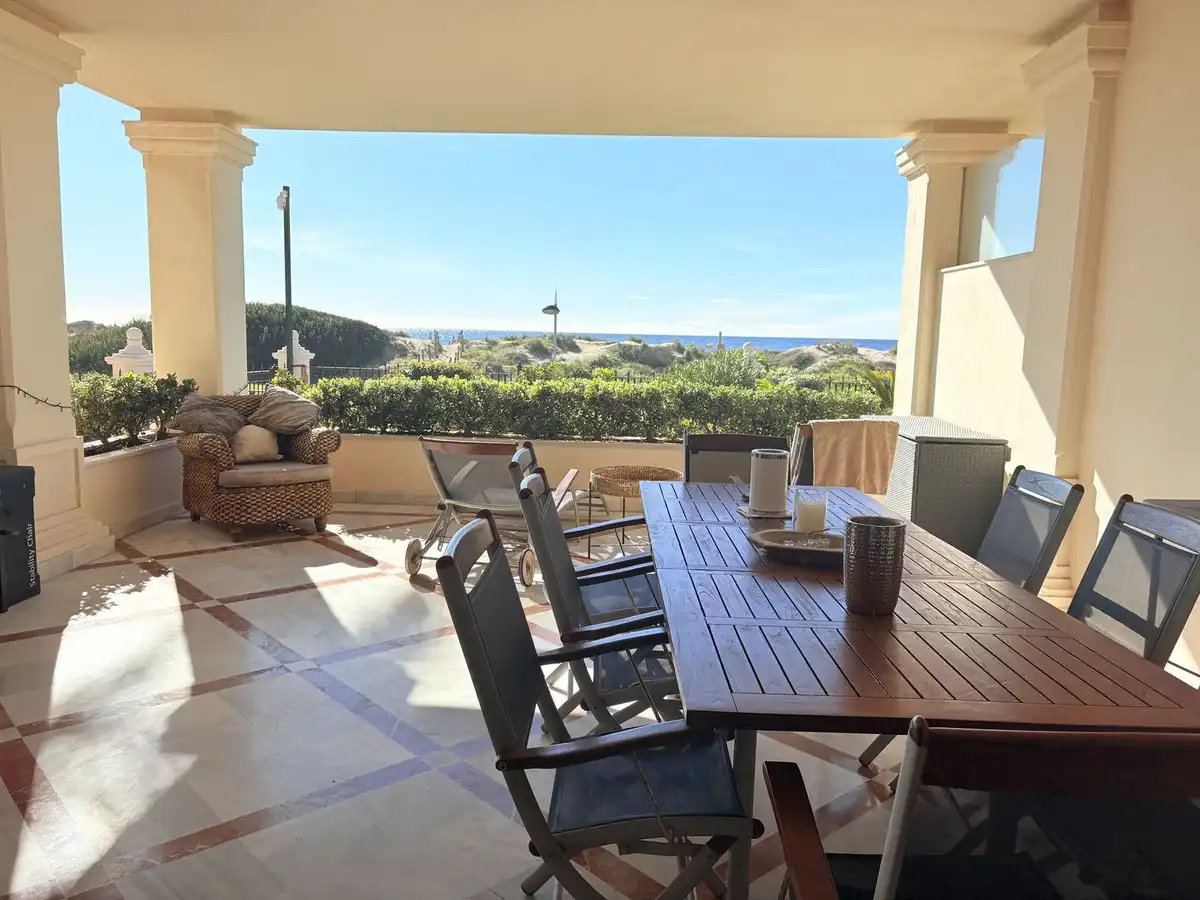 Terrace of Flat for sale in Marbella  with Terrace, Storage room and Swimming Pool