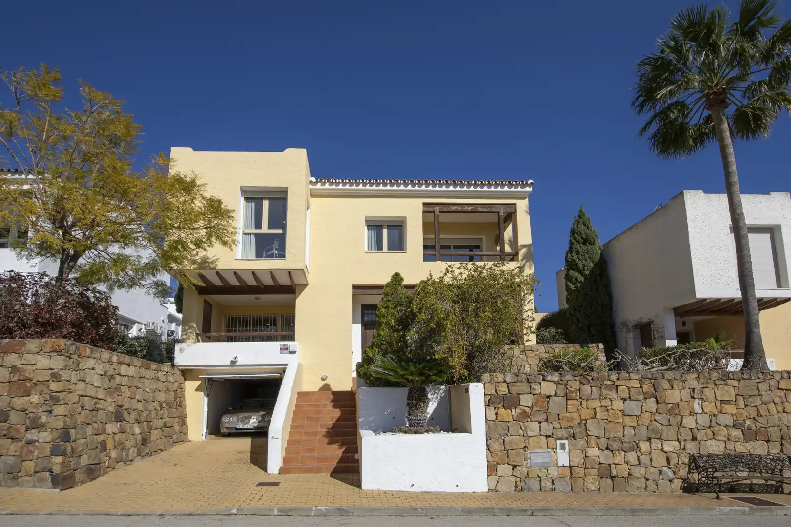 Exterior view of Houses for sale in Benahavís  with Air Conditioner, Heating and Private garden