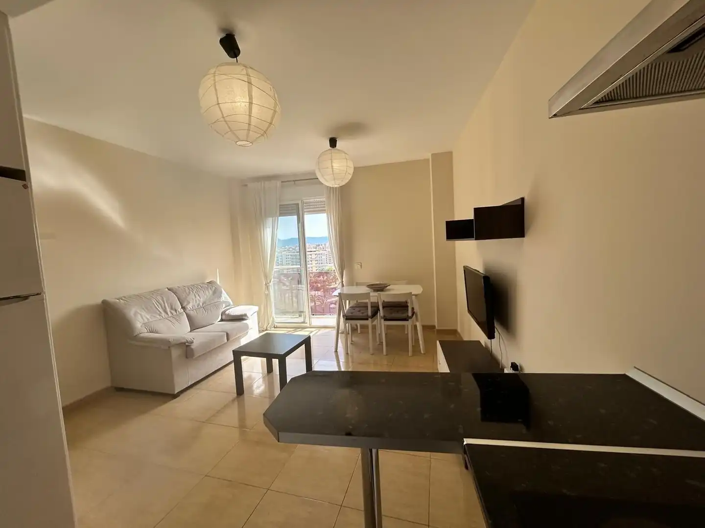 Sala d'estar de Apartament en venda en  Murcia Capital amb Aire condicionat, Terrassa i Traster