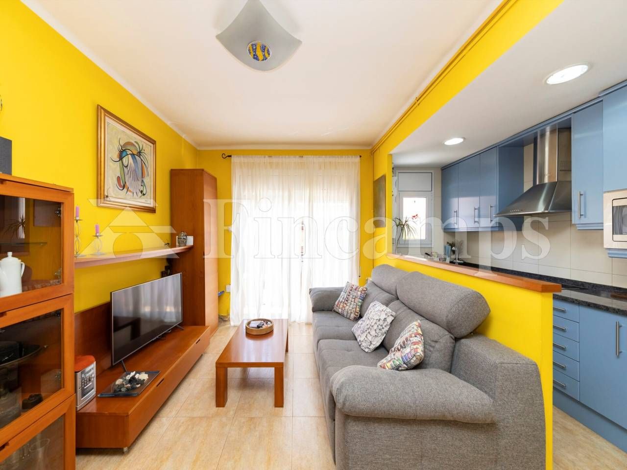 Living room of Flat for sale in Sabadell  with Heating and Balcony