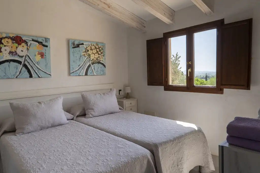 Dormitori de Finca rústica en venda en Pollença amb Aire condicionat, Calefacció i Jardí privat