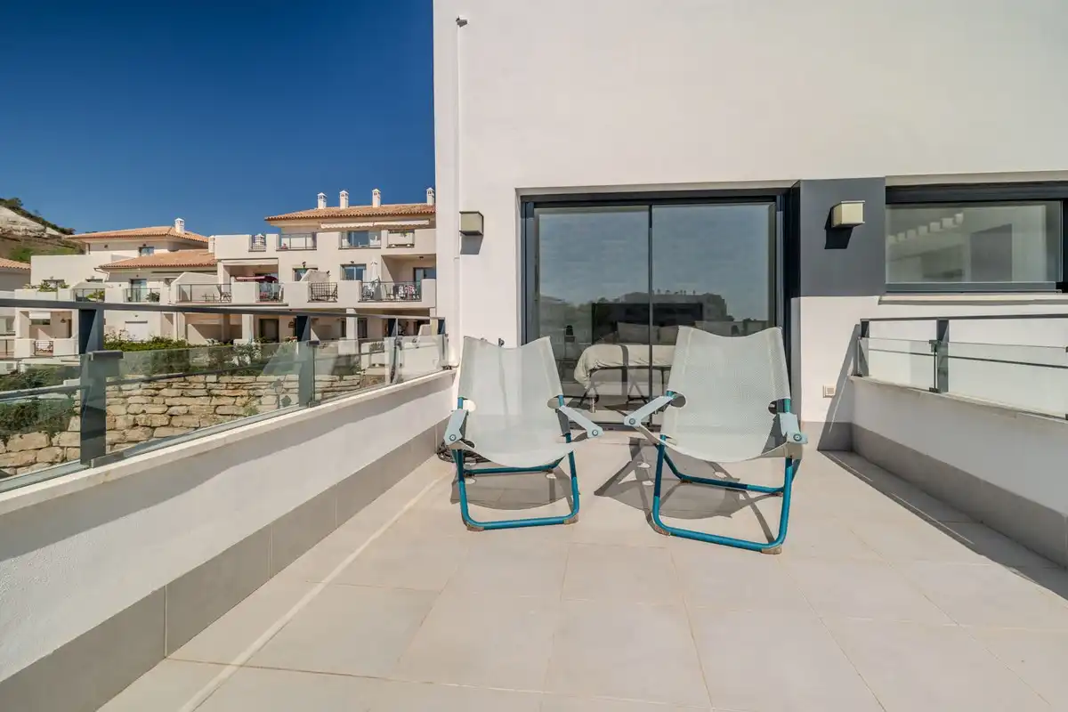 Terrace of Houses for sale in Mijas  with Air Conditioner, Private garden and Terrace