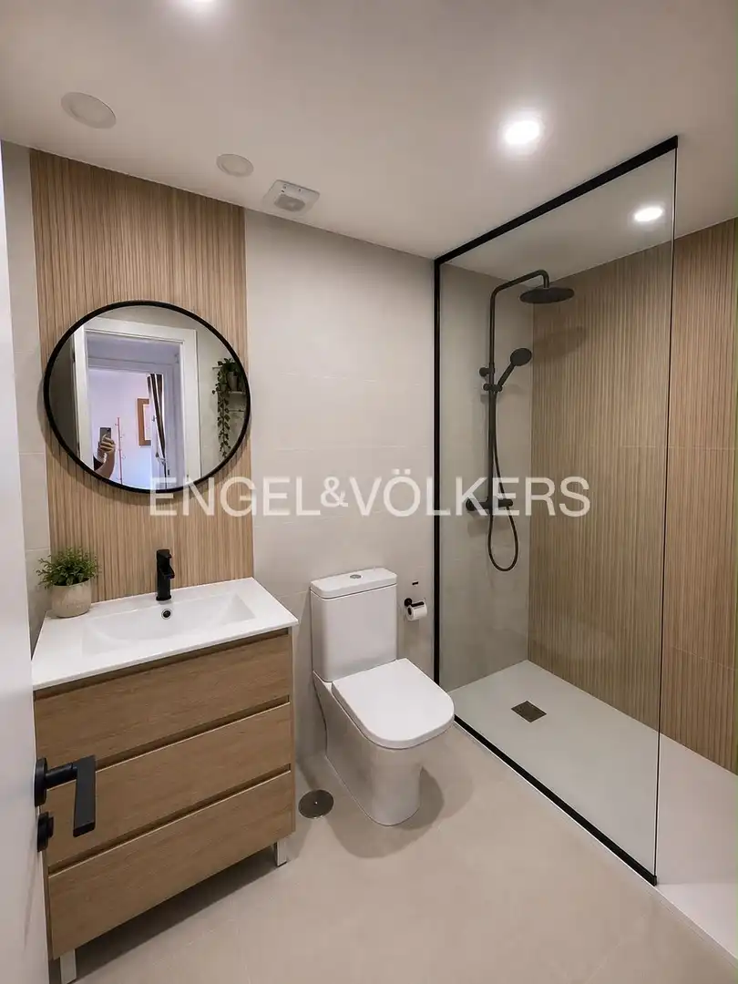 Baño de Piso de alquiler en Madrid con Aire acondicionado, Calefacción y Terraza