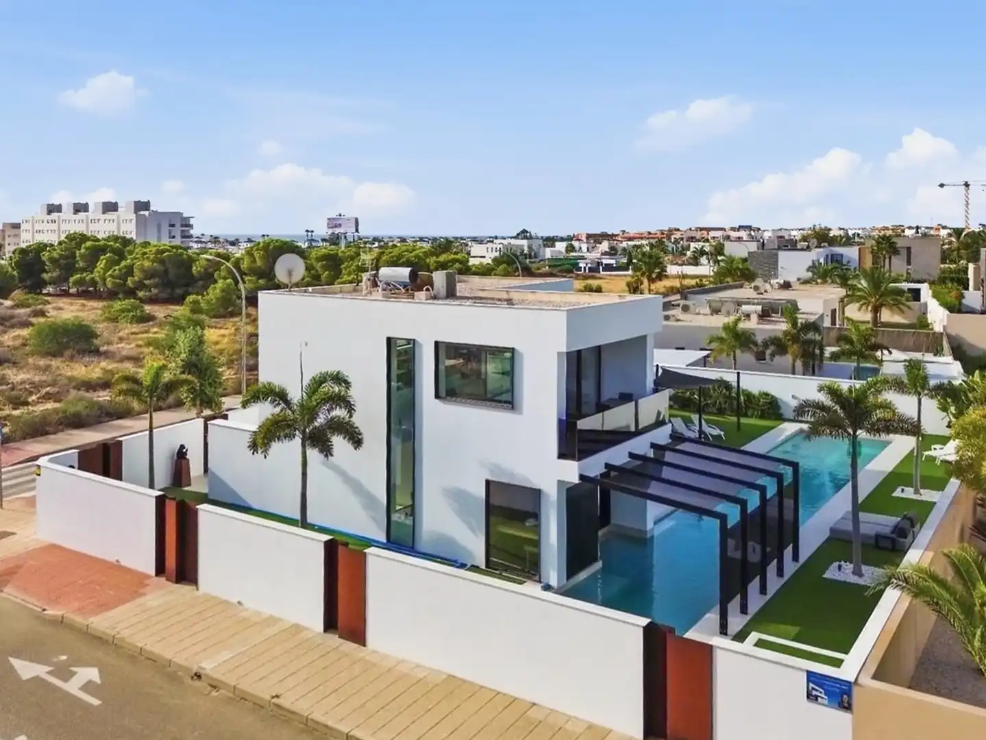 Exterior view of Houses for sale in Vera  with Air Conditioner, Heating and Private garden