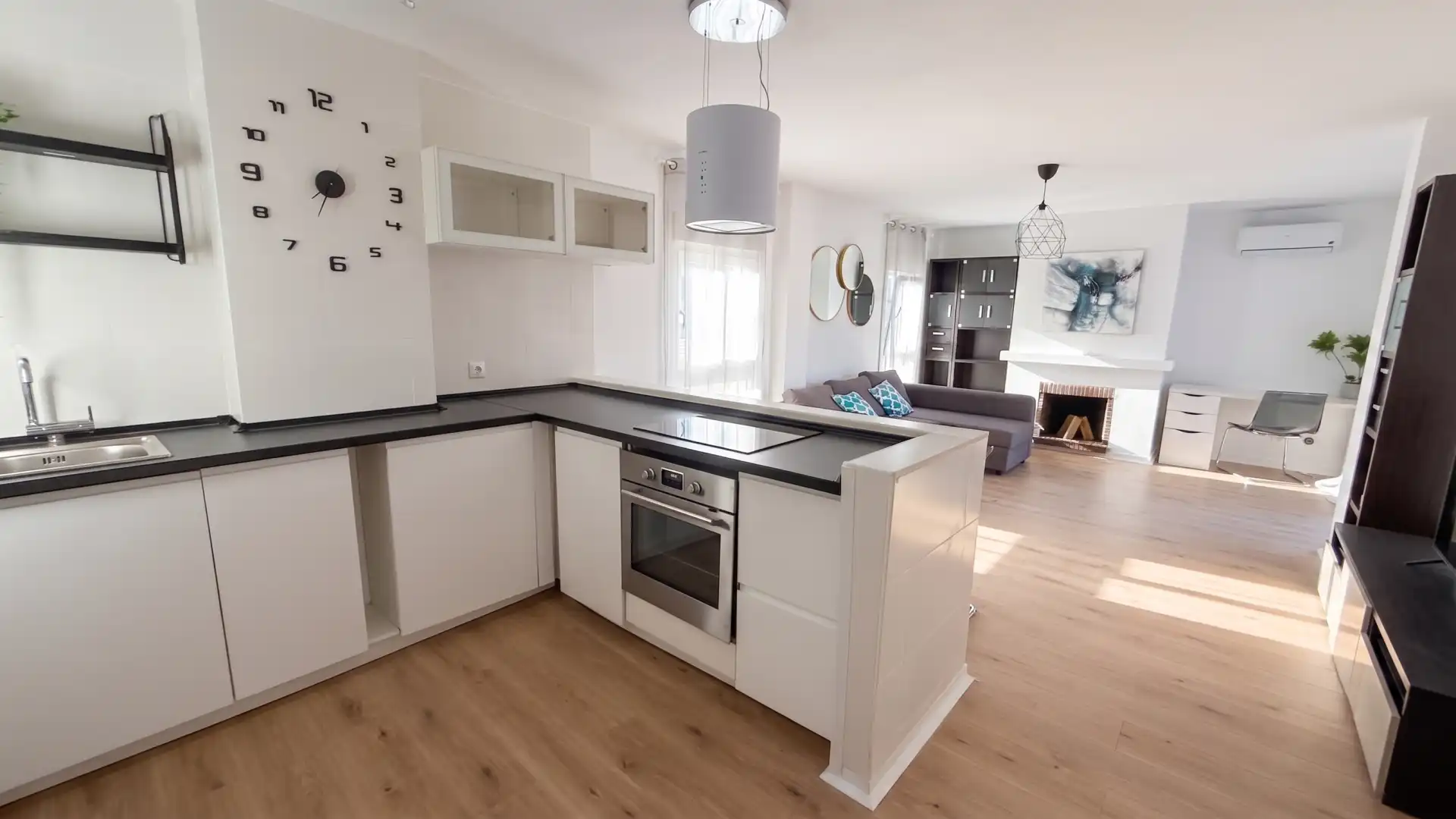 Kitchen of Attic for sale in Marbella  with Air Conditioner, Terrace and Swimming Pool