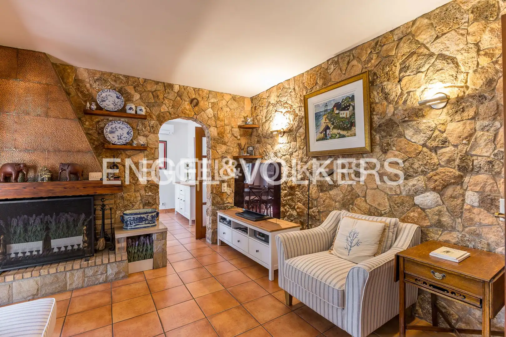 Sala de estar de Casa o chalet en venta en Torredembarra con Aire acondicionado, Calefacción y Jardín privado