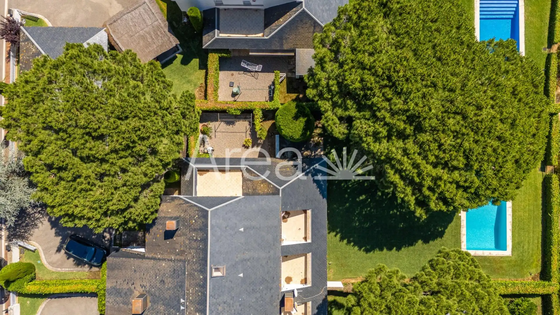 Exterior view of Houses for rent in Sant Andreu de Llavaneres  with Air Conditioner, Heating and Private garden