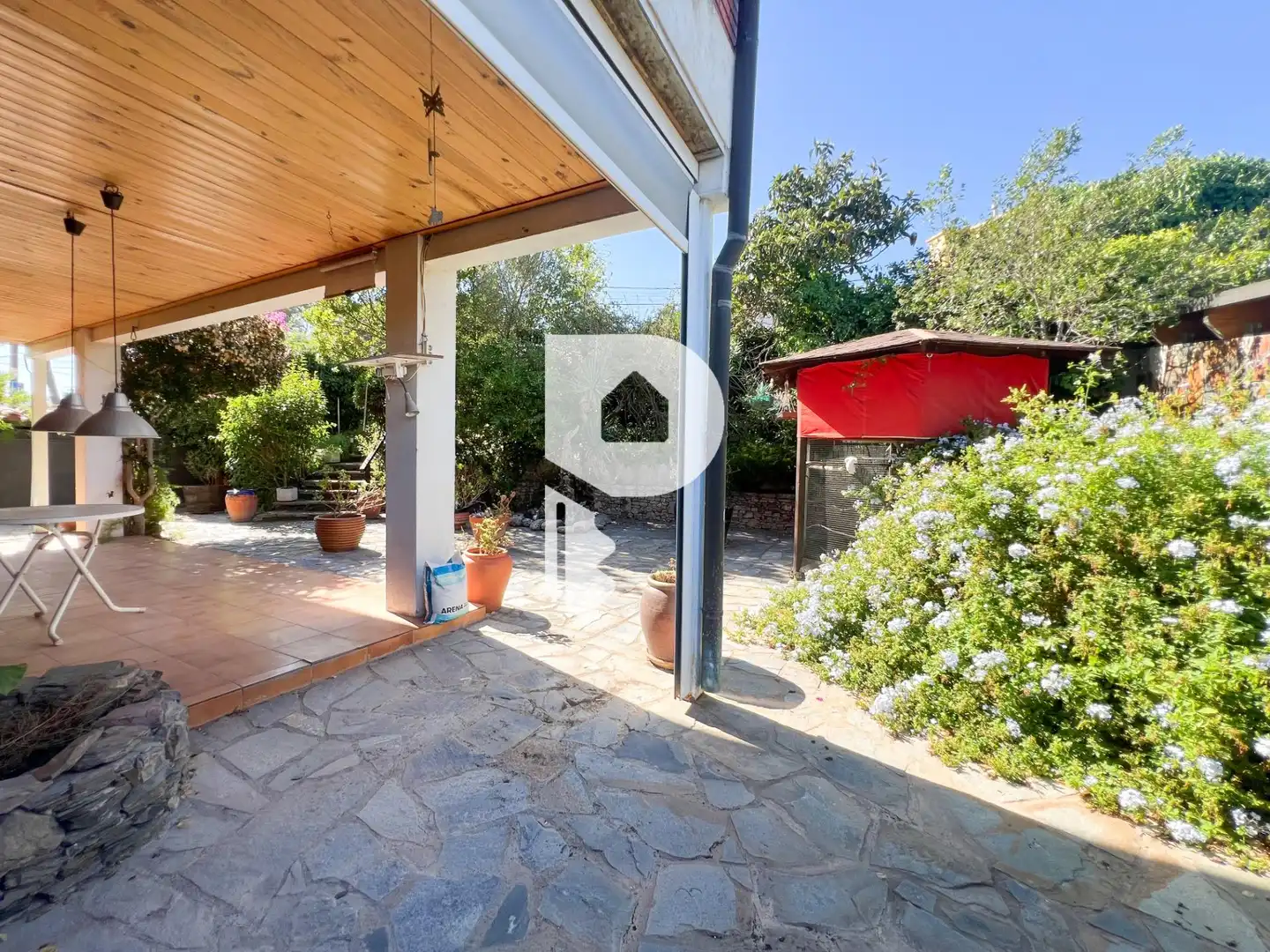 Jardí de Casa o xalet en venda en Vallirana amb Calefacció, Jardí privat i Terrassa