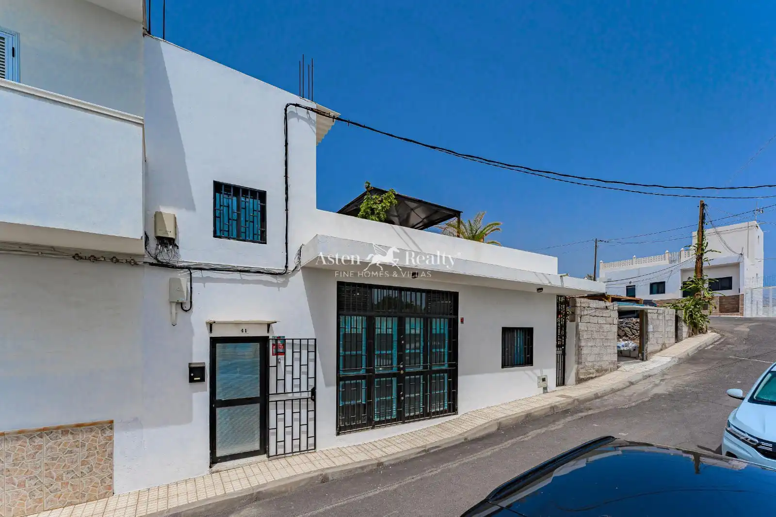 Exterior view of Detached homes for sale in Adeje  with Terrace and Alarm