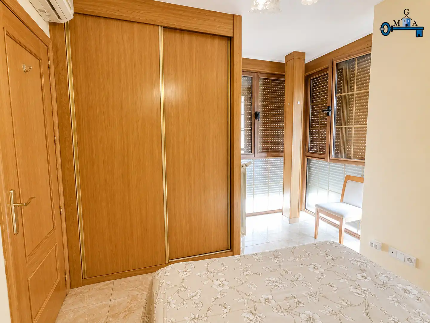 Bedroom of Apartments for rent in Fuenlabrada  with Air Conditioner, Heating and Furnished