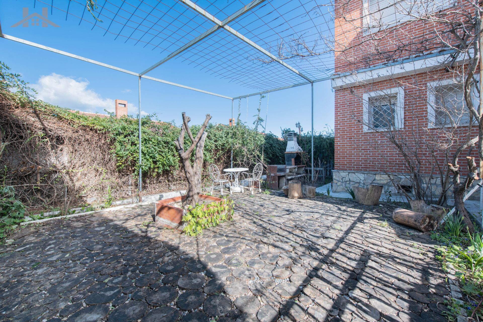 Terrace of Single-family semi-detached for sale in Boadilla del Monte  with Air Conditioner, Heating and Private garden