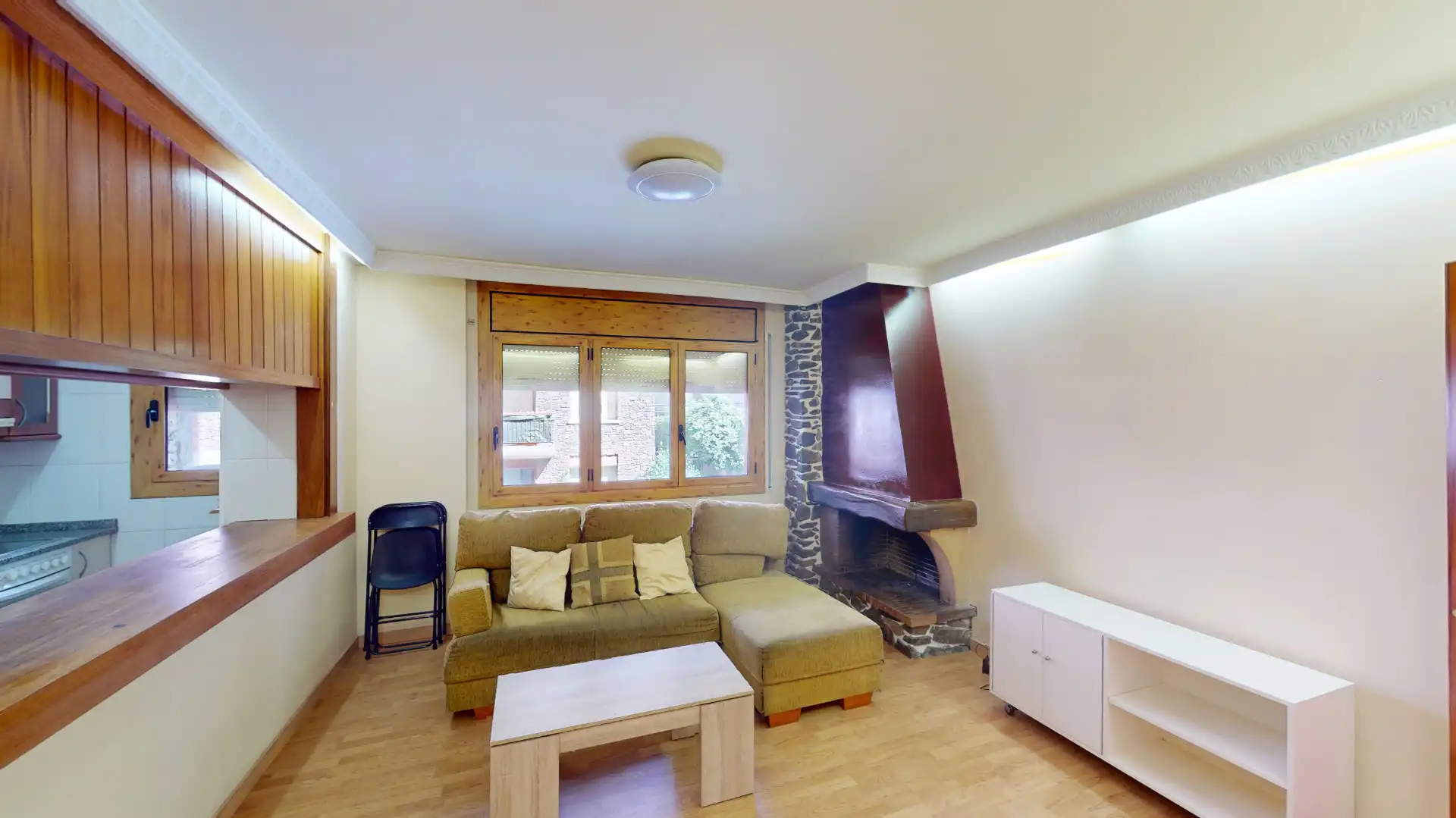 Sala de estar de Apartamento en venta en La Massana con Calefacción, Amueblado y Horno
