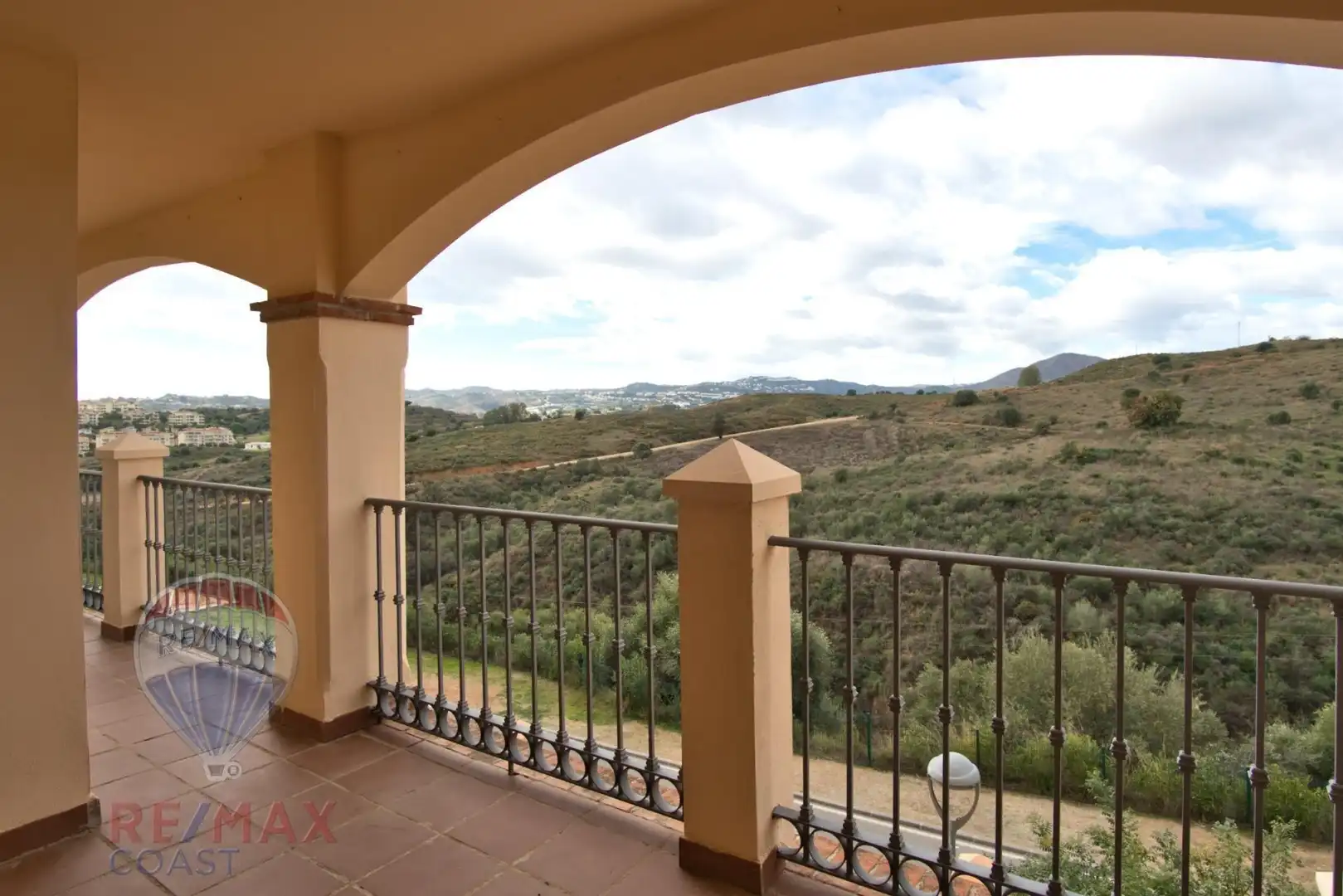 Terraza de Casa adosada en venta en Mijas con Aire acondicionado, Jardín privado y Terraza