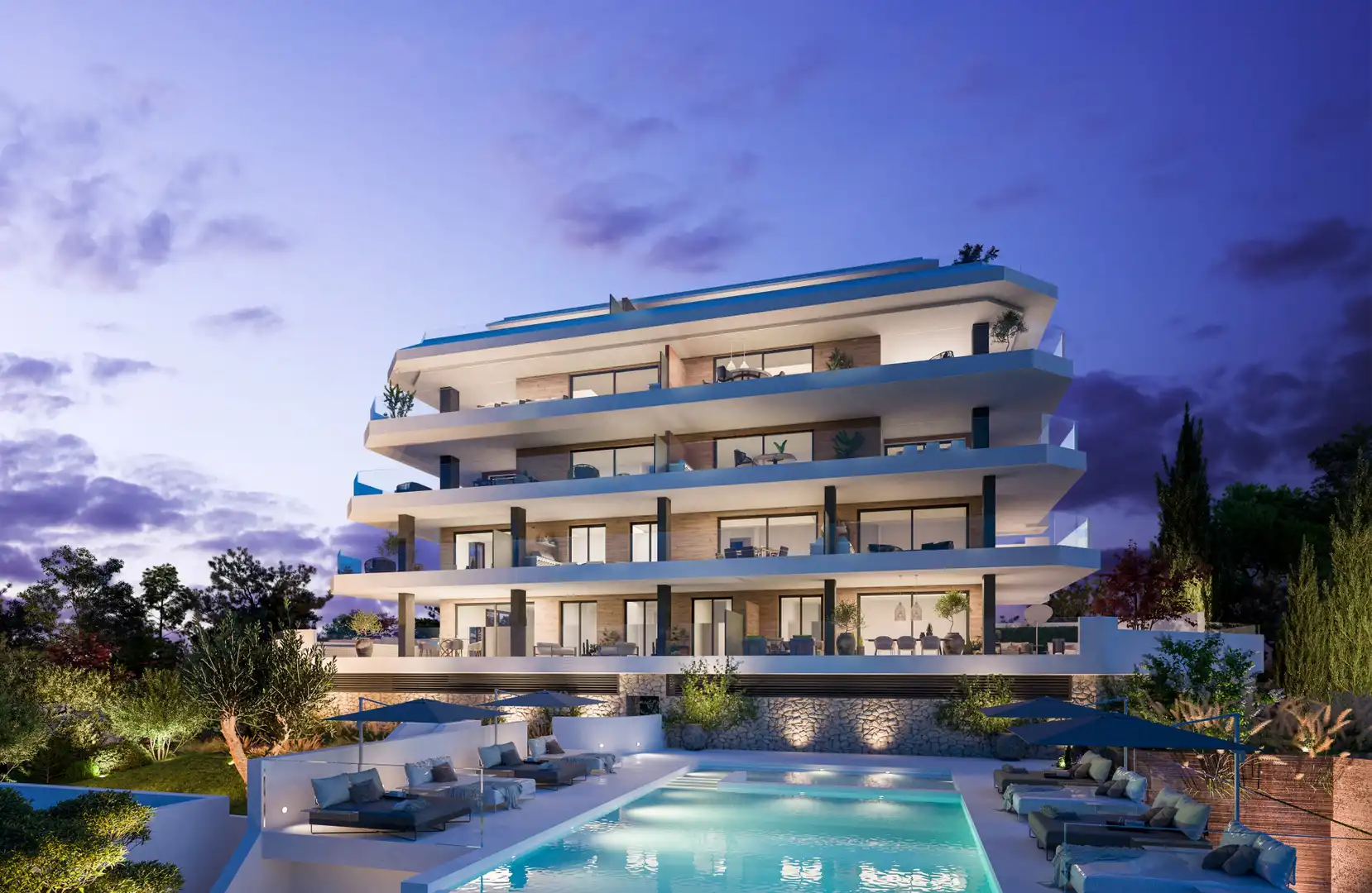 Apartment mit Pool zum Verkauf in El Higuerón