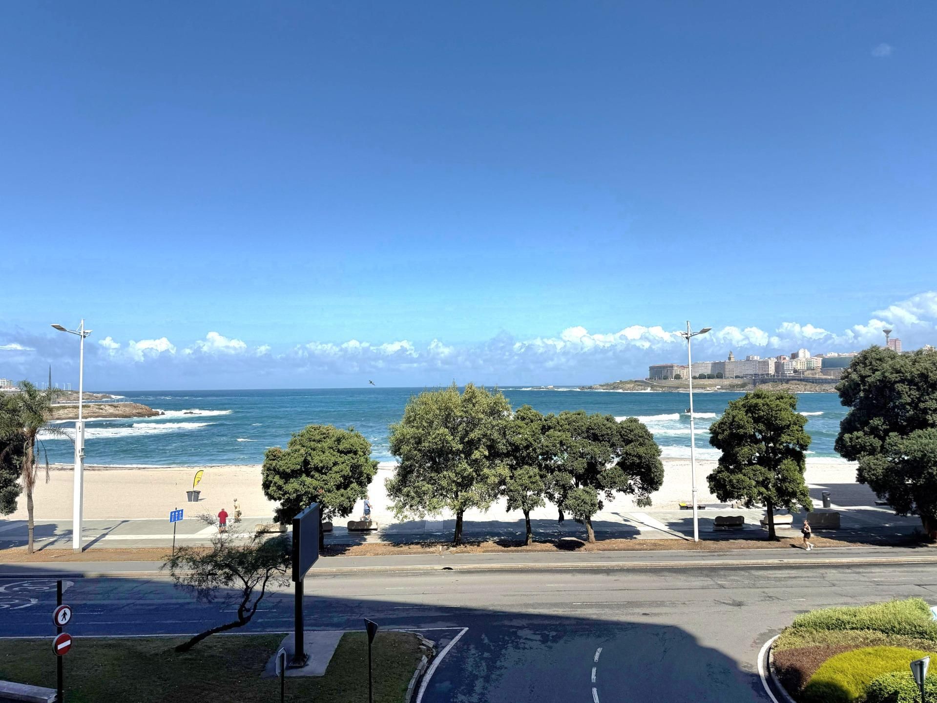 Exterior view of Flat to rent in A Coruña Capital   with Heating