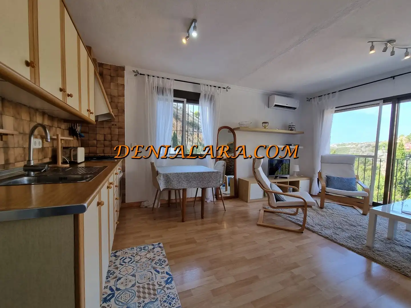 Dormitori de Apartament en venda en Benitachell / El Poble Nou de Benitatxell amb Aire condicionat, Balcó i Internet