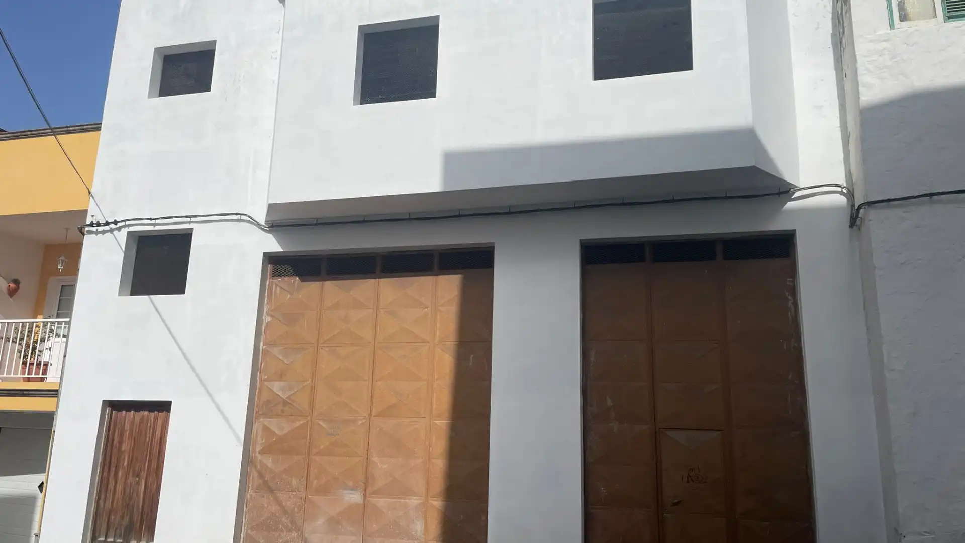 Vista exterior de Casa adosada en venda en Teror amb Terrassa