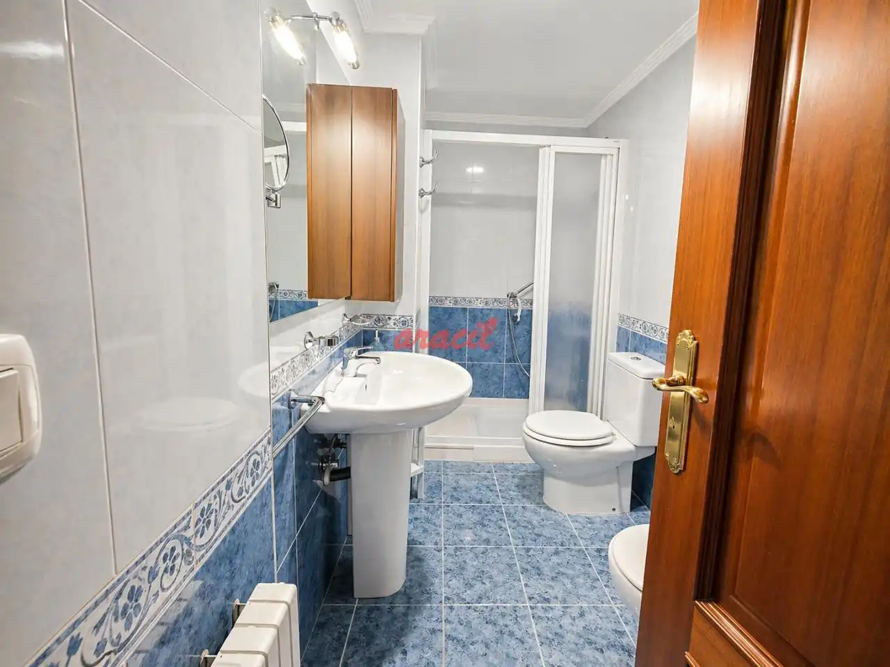 Bany de Apartament de lloguer en Ourense Capital  amb Calefacció, Traster i Moblat