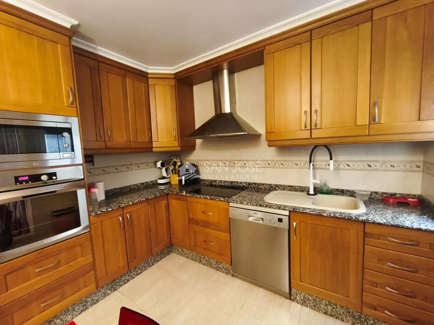 Kitchen of Flat for sale in Aspe  with Air Conditioner, Heating and Balcony