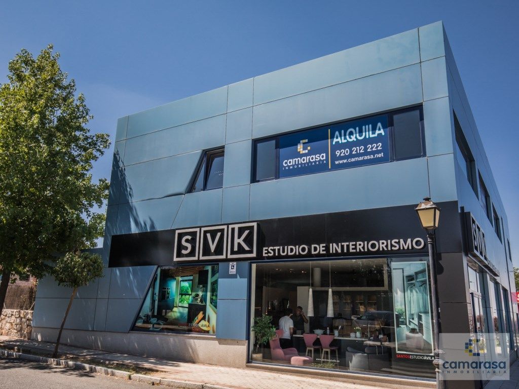 Vista exterior de Oficina de lloguer en Ávila Capital amb Aire condicionat