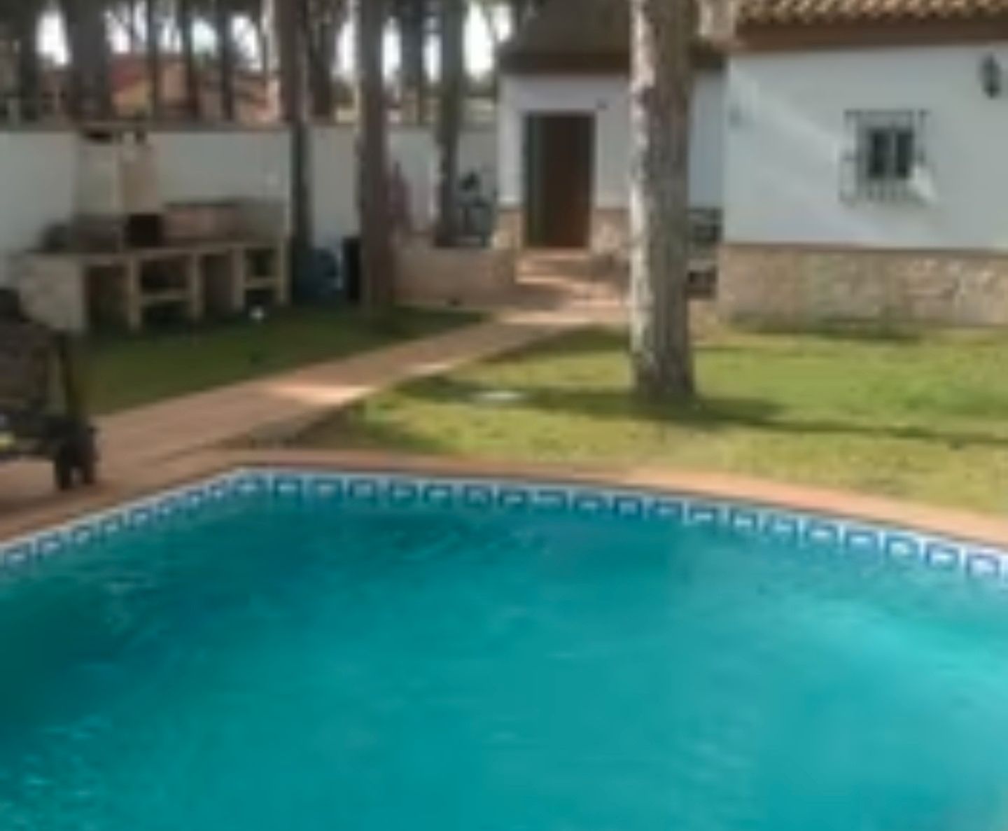 Piscina de Casa o xalet en venda en Chiclana de la Frontera amb Calefacció, Jardí privat i Terrassa