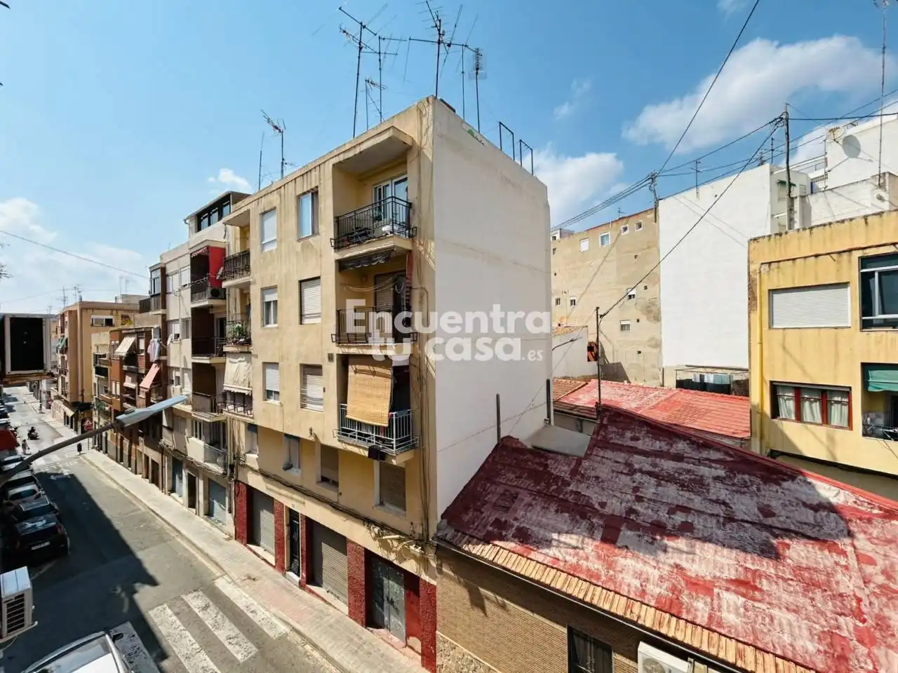 Vista exterior de Piso en venta en Alicante / Alacant con Balcón
