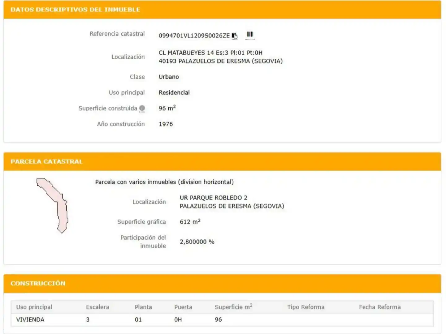 Pis en venda en Palazuelos de Eresma amb Balcó