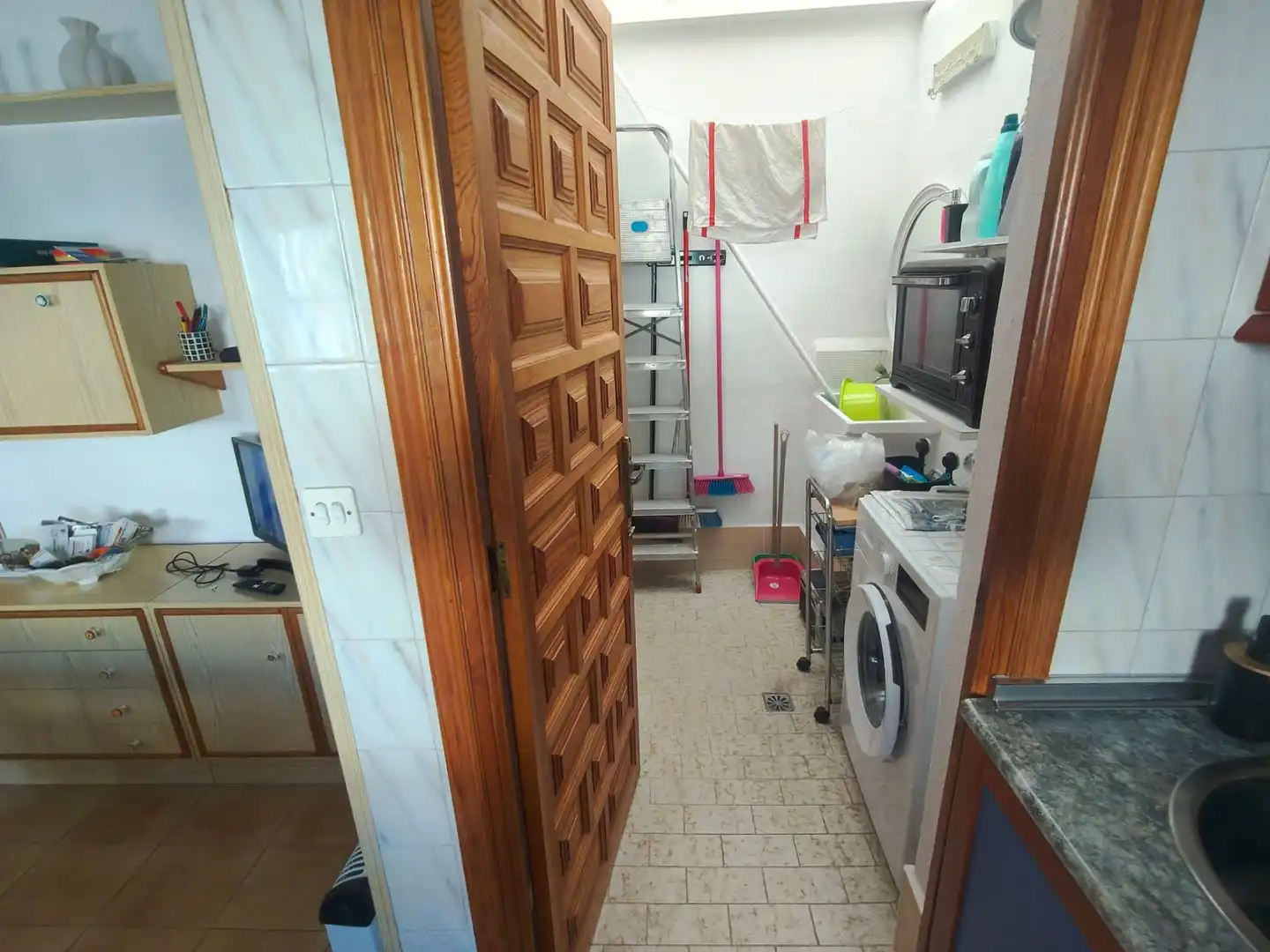 Cocina de Casa o chalet de alquiler en Santa Pola con Aire acondicionado, Calefacción y Amueblado