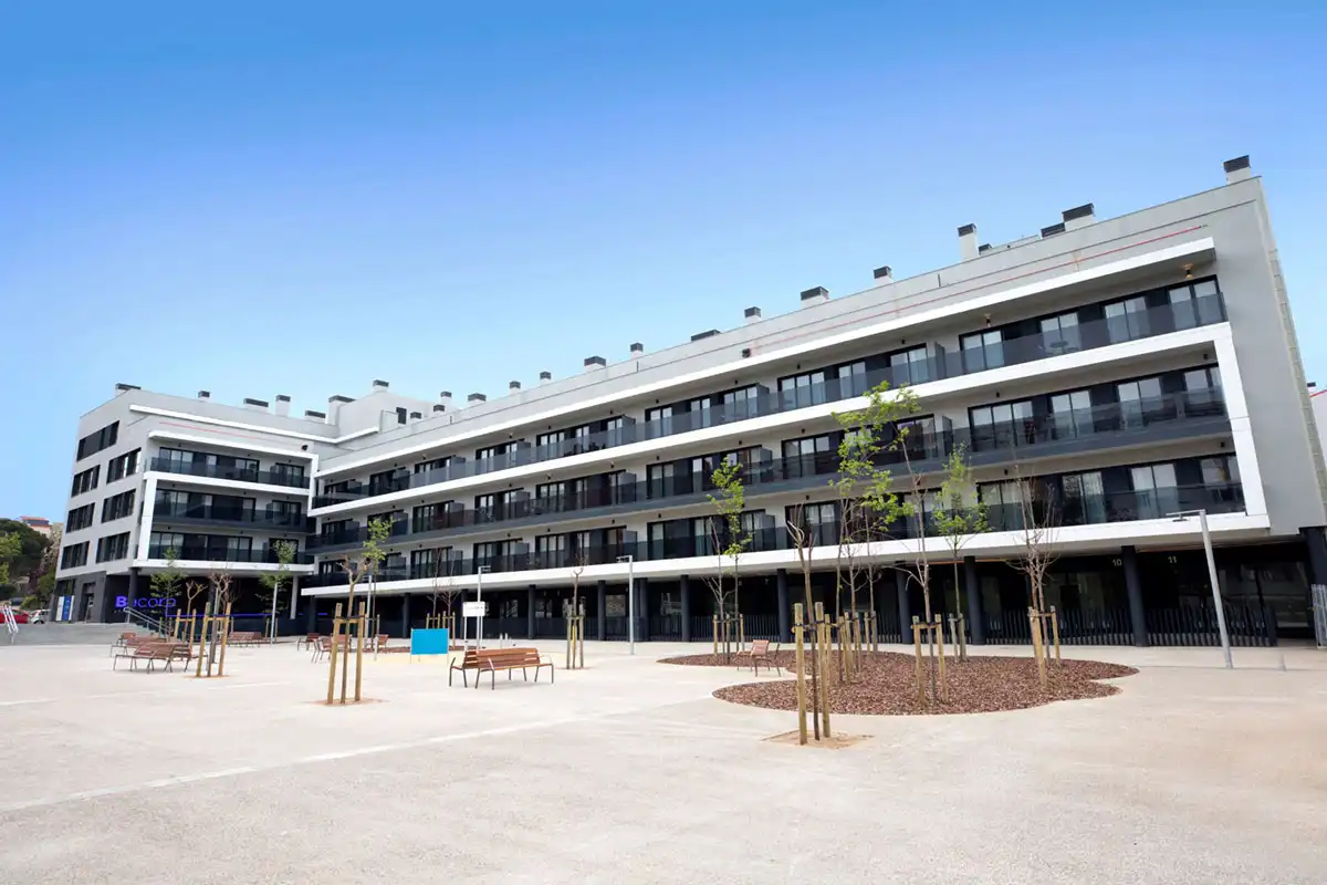 Vista exterior de Pis en venda en Terrassa amb Aire condicionat, Calefacció i Terrassa