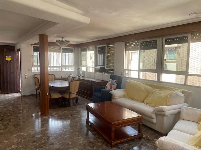 Living room of Flat for sale in  Murcia Capital  with Air Conditioner, Terrace and Storage room