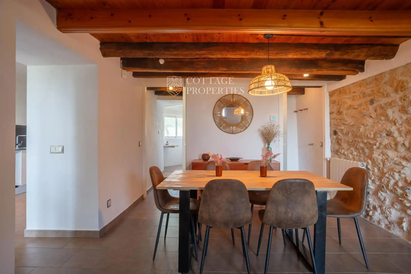 Comedor de Finca rústica en venta en Vilademuls con Aire acondicionado, Calefacción y Piscina