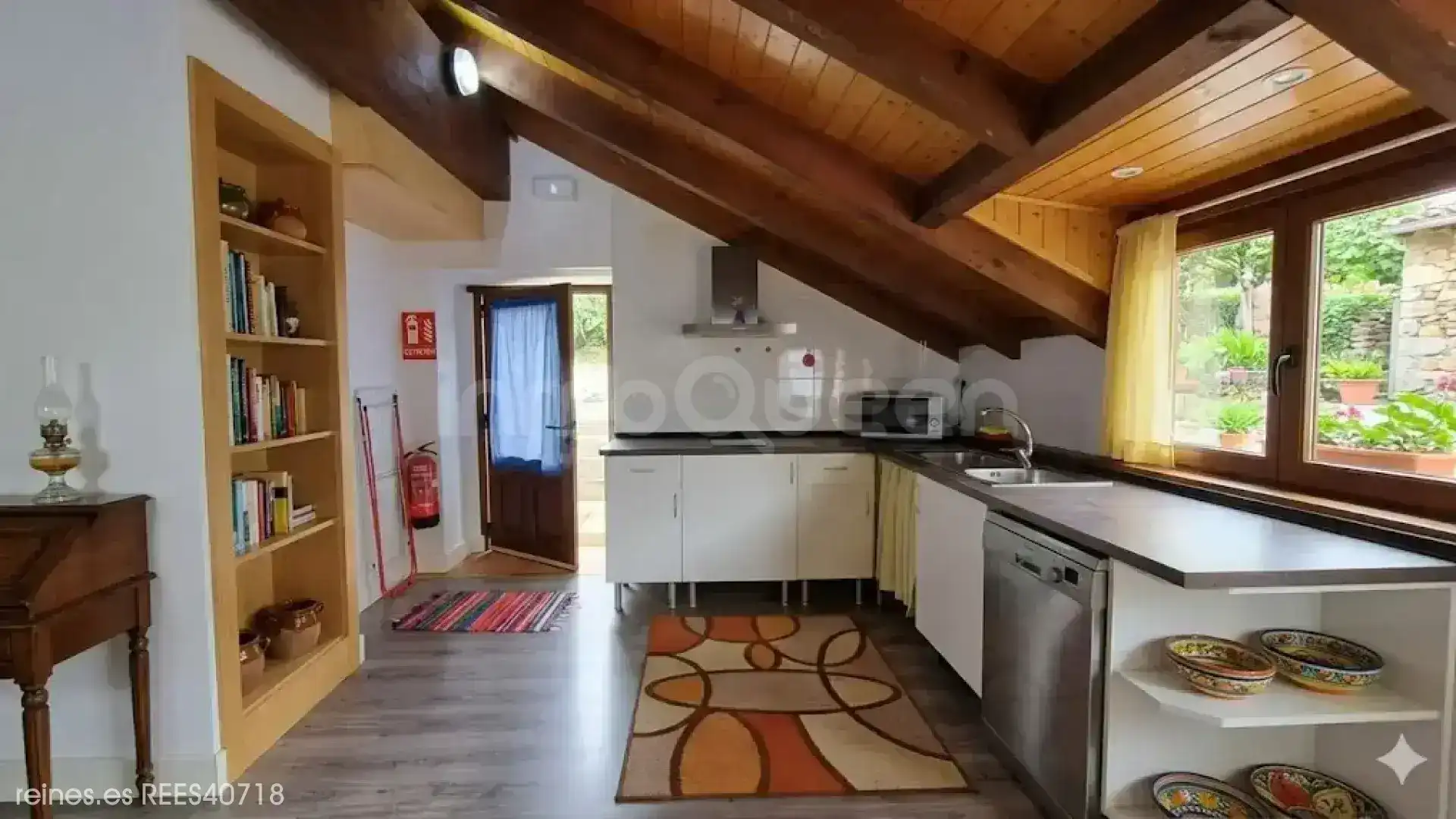 Cuina de Casa o xalet en venda en El Franco  amb Aire condicionat, Calefacció i Terrassa
