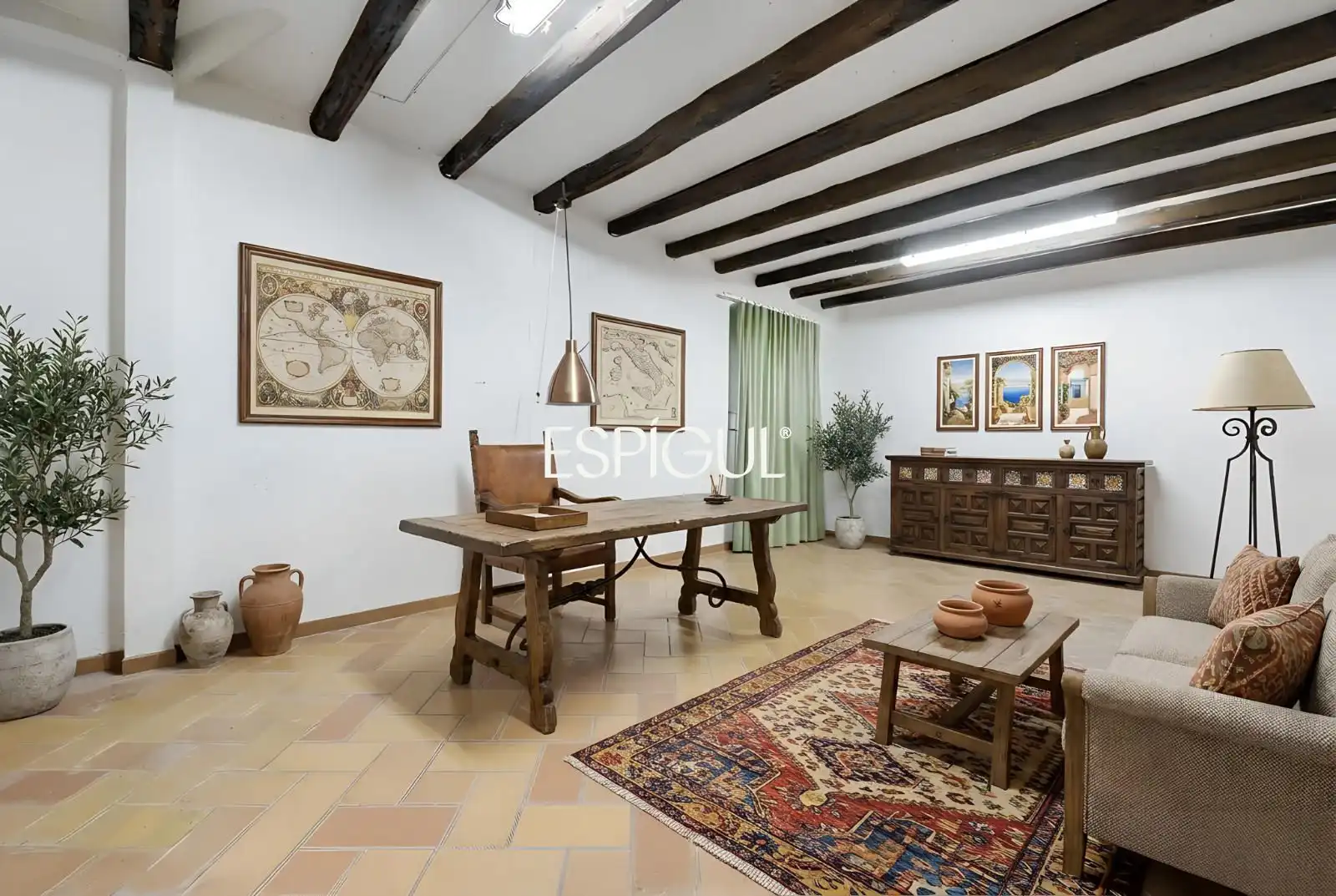 Sala de estar de Casa o chalet en venta en Torroella de Montgrí con Calefacción, Terraza y Piscina
