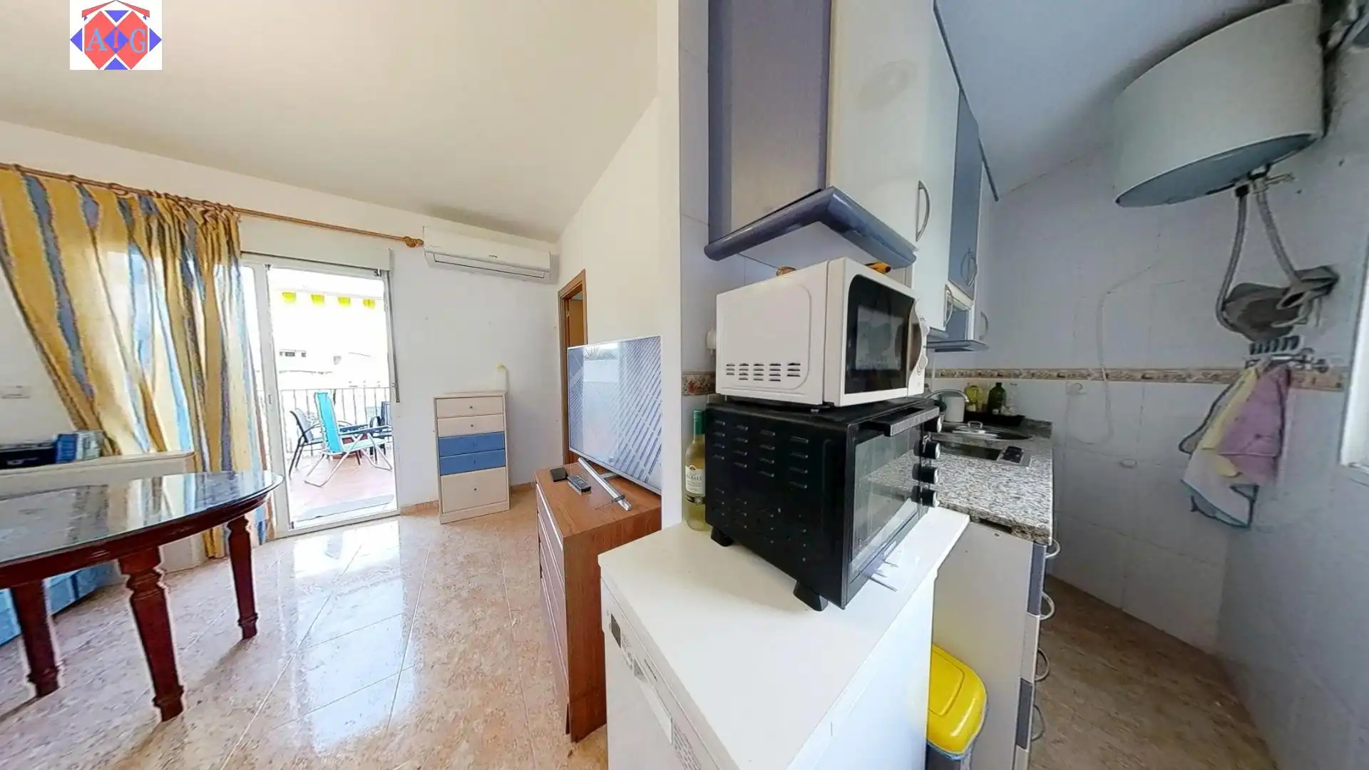 Kitchen of Apartments for sale in Gualchos  with Air Conditioner, Terrace and Storage room