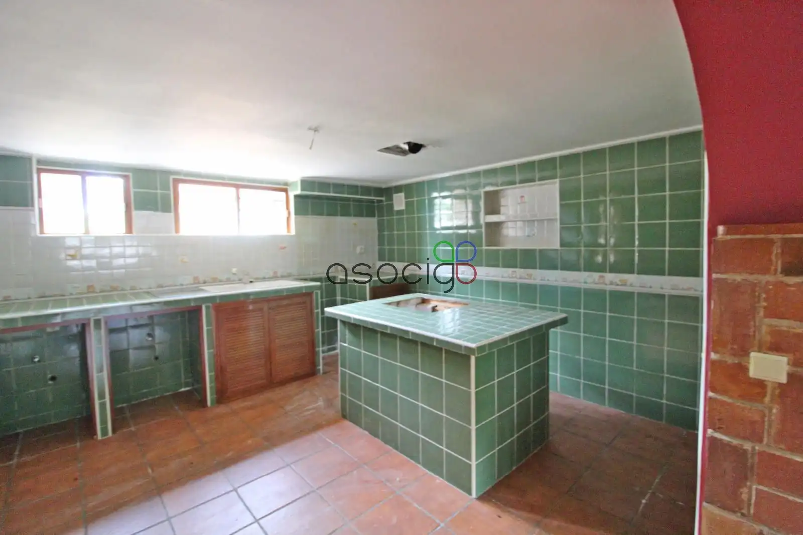 Cocina de Casa o chalet en venta en El Casar con Calefacción